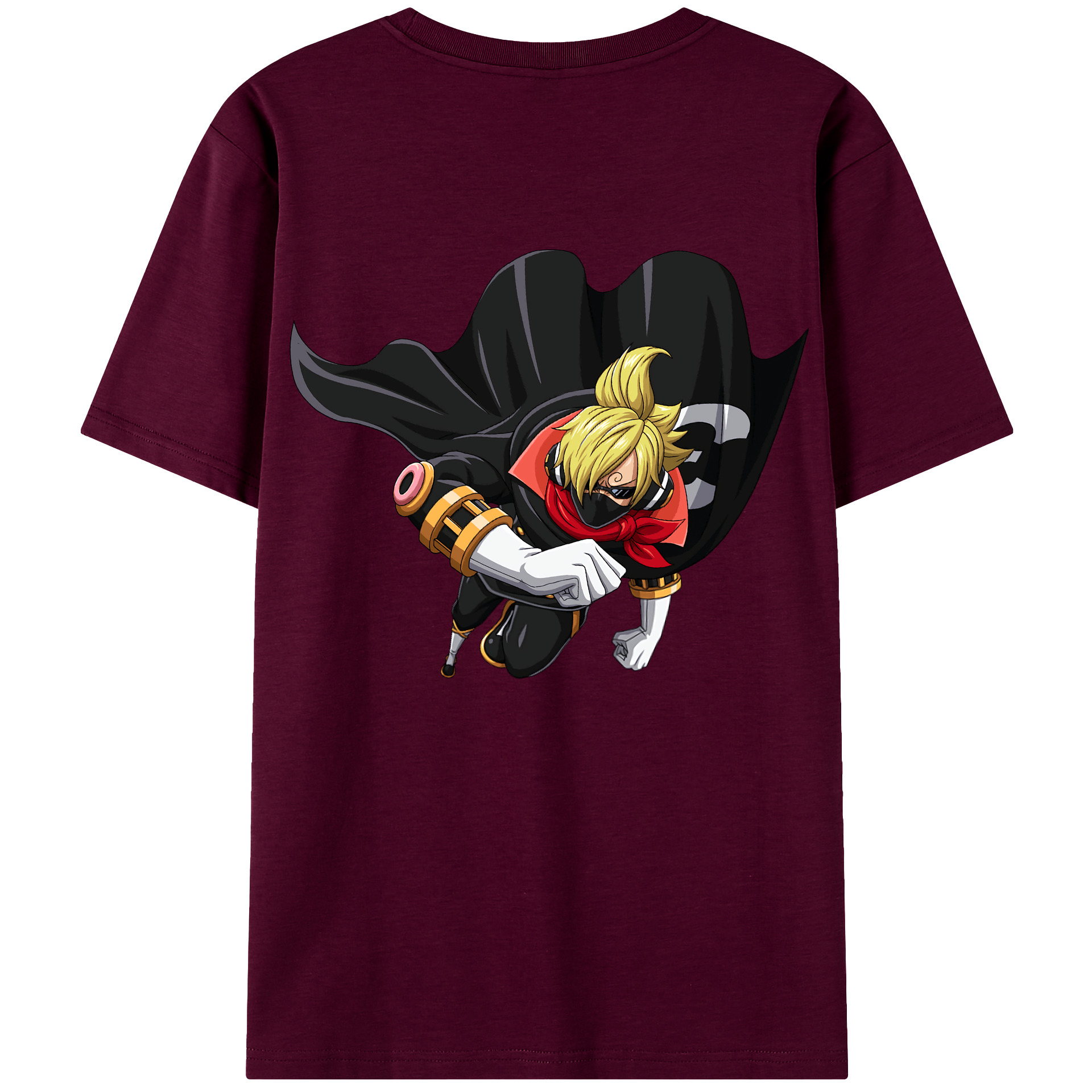 （画像用） ワンピース サンジ ONE PIECE Sanji レディース半袖Tシャツ(バックプリント)